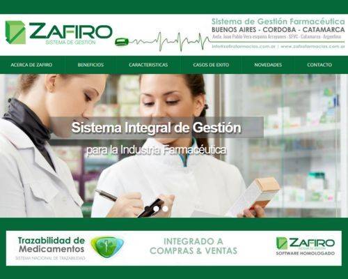 Sistema de gestión para farmacias